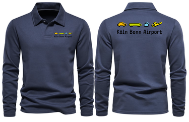 KOLN AIRPORT LONG SLEEVE POLO